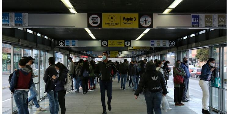 Estaciones de Transmilenio afectadas por el Paro