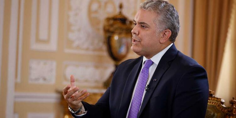 Iván Duque, presidente de Colombia Iván Duque, presidente de Colombia, en Palacio de Nariño