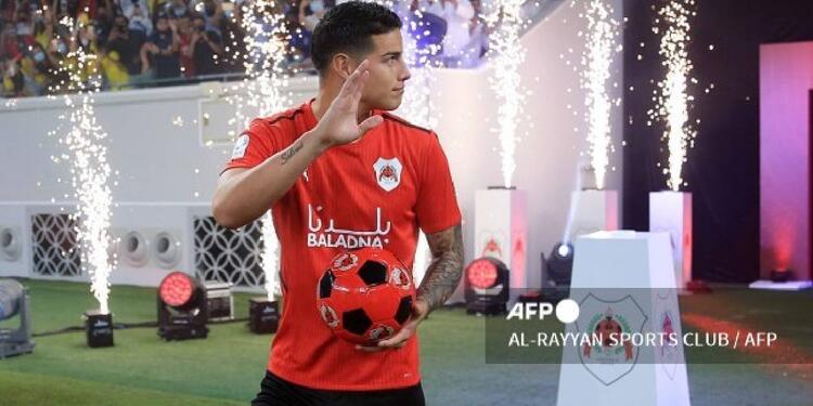 James Rodríguez, devalúo y debut en Al Rayyan