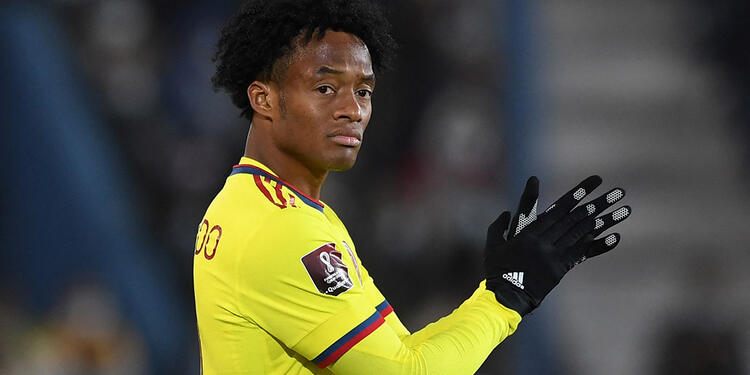 Juan Guillermo Cuadrado, volante de la Selección Colombia Juan Guillermo Cuadrado, volante de la Selección Colombia