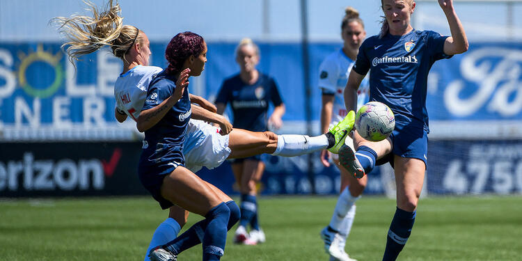 Rachel Hill, jugadora de los Chicago Red Stars