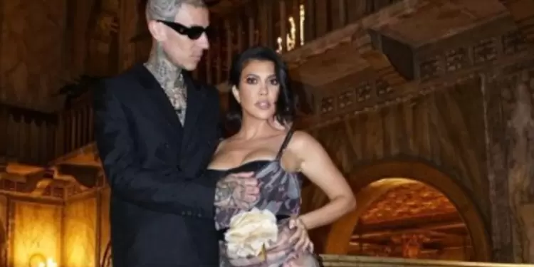 Travis Barker y Kourtney Kardashian