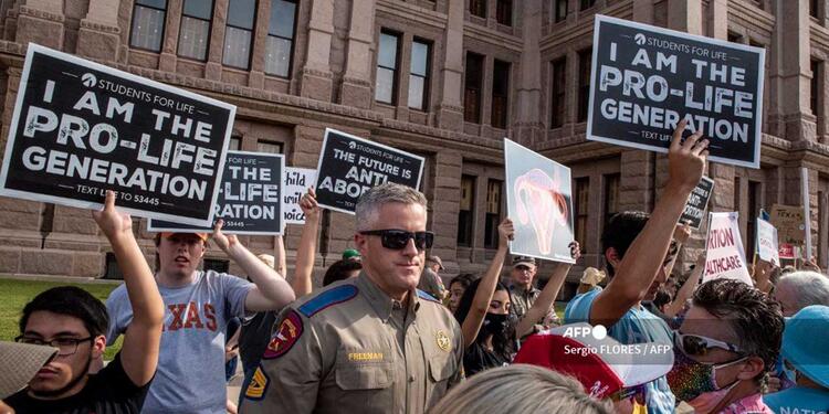 Manifestaciones en Texas ante leyes sobre el aborto Manifestantes en Texas