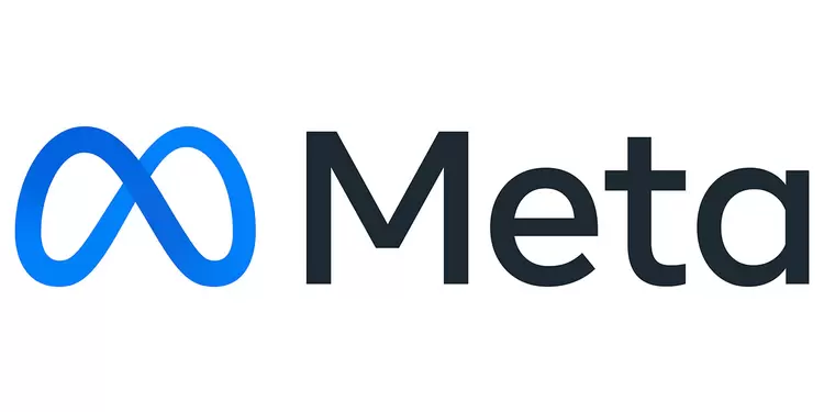 Logo de Meta, nueva identidad de Facebook