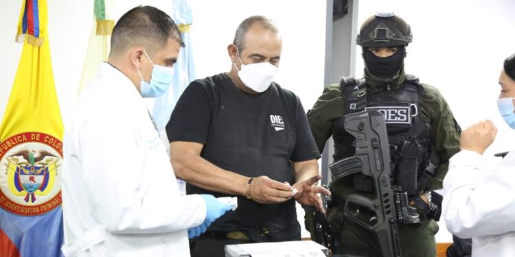 Alias Otoniel trasladado a Bogotá Alias Otoniel trasladado a Bogotá