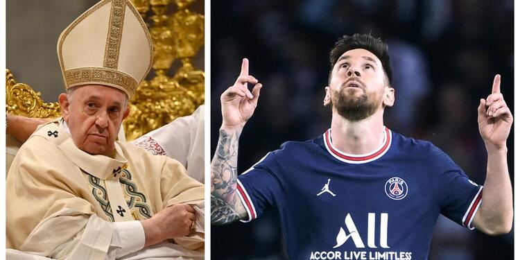 Papa Francisco defendió a Messi de las críticas