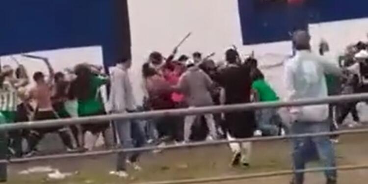 Enfrentamiento ente barras en Itagüí
