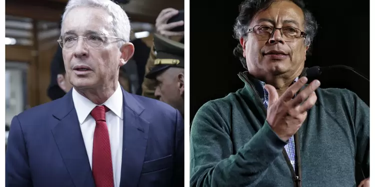 Álvaro Uribe y Petro Álvaro Uribe y Petro