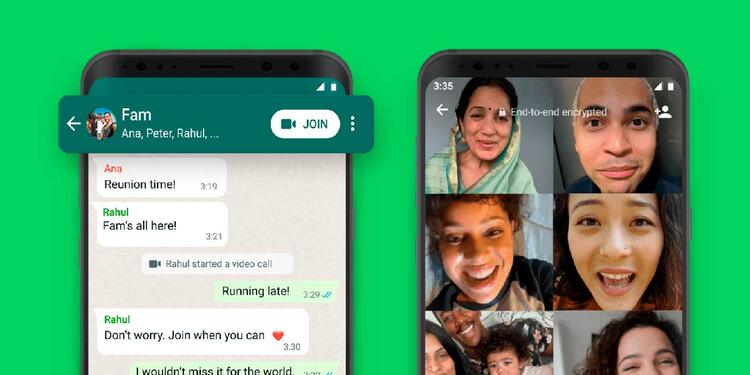 Videollamadas de WhatsApp tendrán notificación especial Notificación para entrar a una videollamada en WhatsApp
