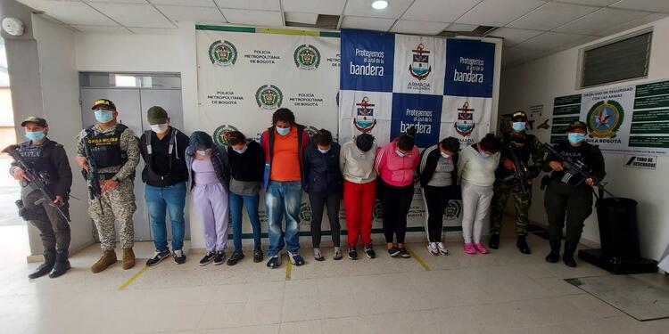 Banda capturada por extorsión sexual