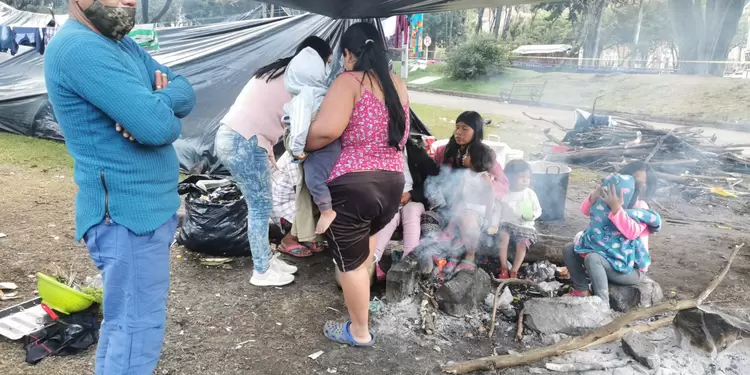 Comunidades indígenas en el parque nacional