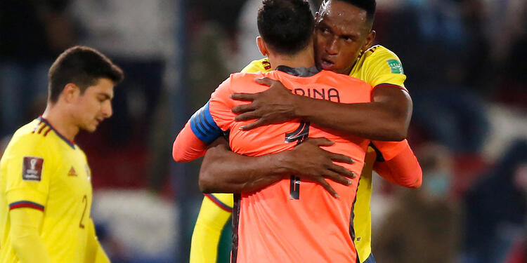 Yerrry Mina y David Ospina en Eliminatorias con la Selección Colombia Yerrry Mina y David Ospina en Eliminatorias con la Selección Colombia
