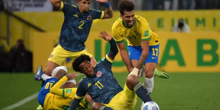 Brasil vs Colombia 2021-II