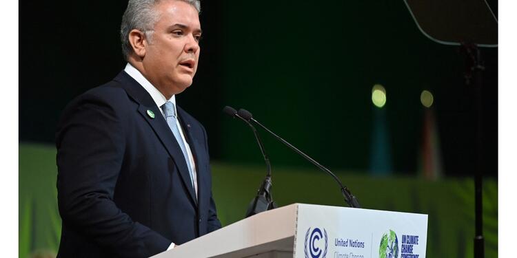 Iván Duque hizo su intervención en la COP26