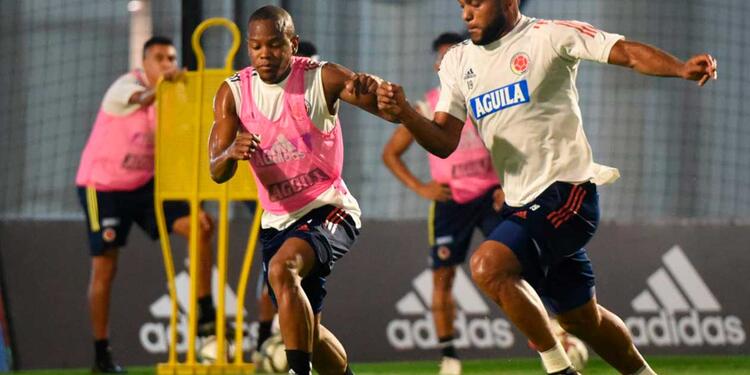 Entrenamiento de la Selección Colombia de cara a juego con Paraguay Entrenamiento de la Selección Colombia