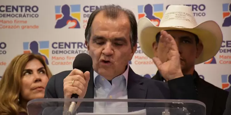 Óscar Iván Zuluaga, candidato del Centro Democrático