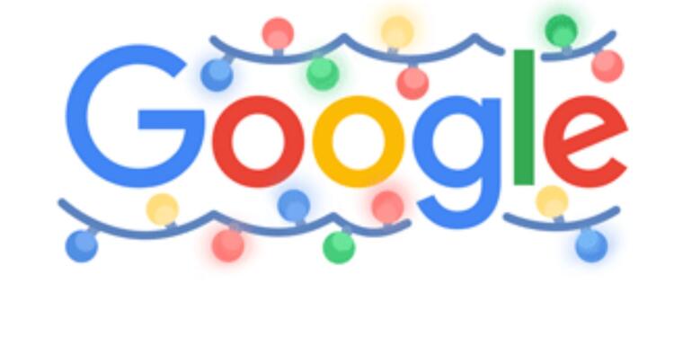 Logo de Google de navidad