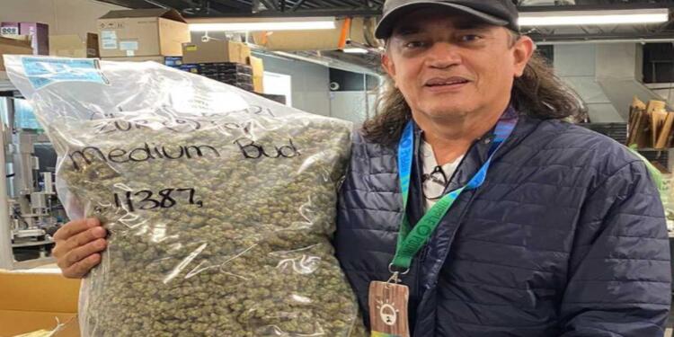 Gustavo Bolívar cargando 10 kilos de marihuana Gustavo Bolívar cargando 10 kilos de marihuana