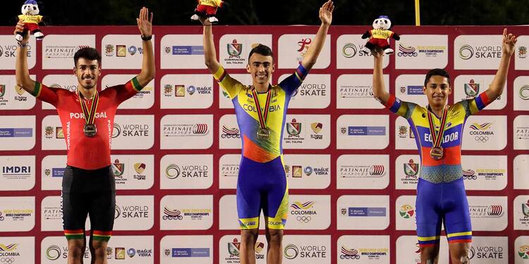 Colombia, campeón del Mundial de patinaje