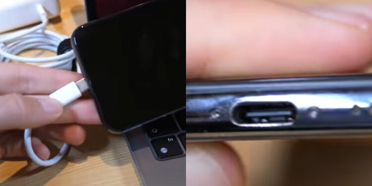 iPhone puerto tipo C