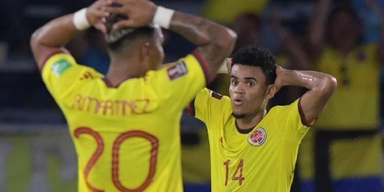 Jugadores de la Selección Colombia