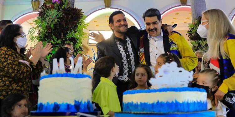 Pablo Montero cantó en el cumpleaños de Maduro Pablo Montero cantó en el cumpleaños de Maduro