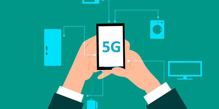 Red 5G Dispositivo conectado a red 5G