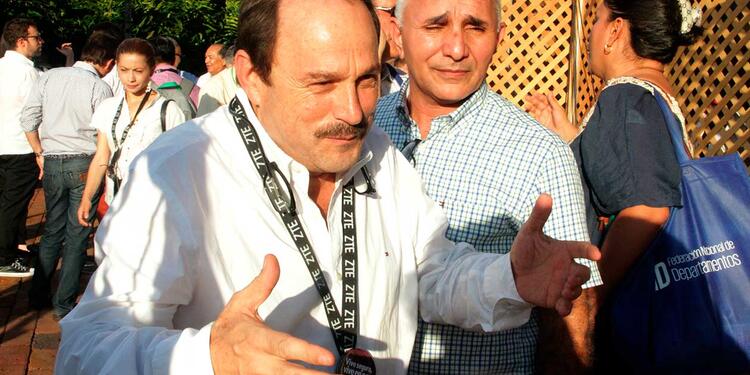 Ricardo Alvarado, exgobernador de Arauca. Ricardo Alvarado, exgobernador de Arauca en evento