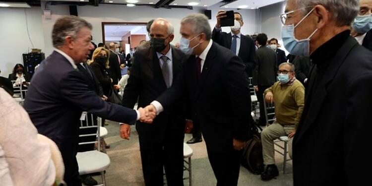 JUAN MANUEL SANTOS E IVÁN DUQUE