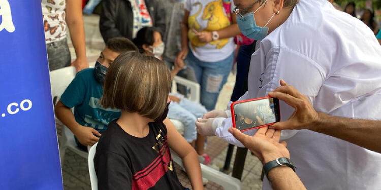 Vacunación Risaralda menores de 3 a 11 años