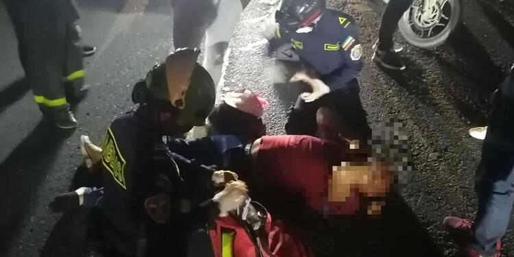 Concejal de Mesitas de El Colegio accidentado
