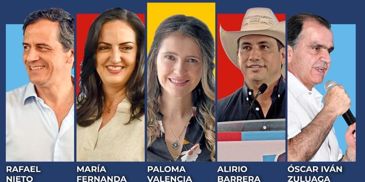 Foro precandidatos del Centro Democrático.