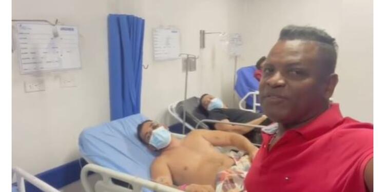Omar Geles se accidentó en Córdoba