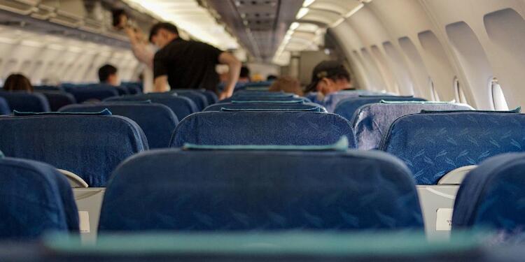 Asientos de un avión