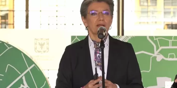 Claudia López, alcaldesa de Bogotá