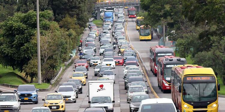 Trancones en Bogotá