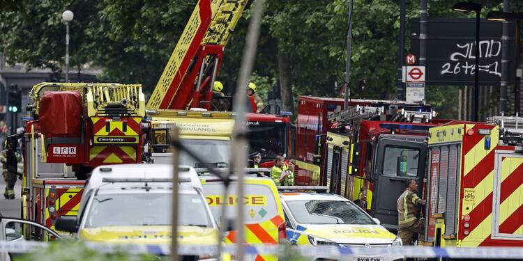 Incendio en vivienda en Londres