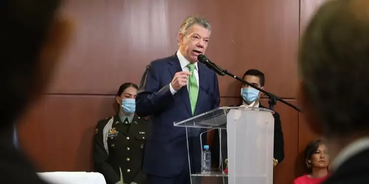 Juan Manuel Santos Juan Manuel Santos conmemora el quinto aniversario de la firma del acuerdo de paz