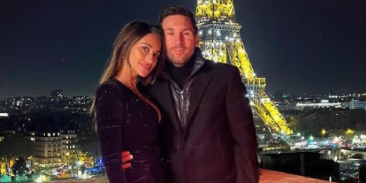 Lionel Messi y Antonela Roccuzzo