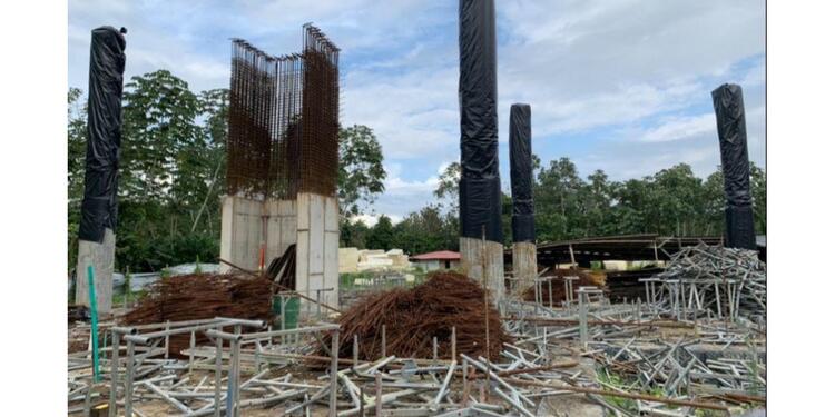 Obras Universidad Nacional en Tumaco Olvidada está construcción de la sede de la Universidad Nacional en Tumaco