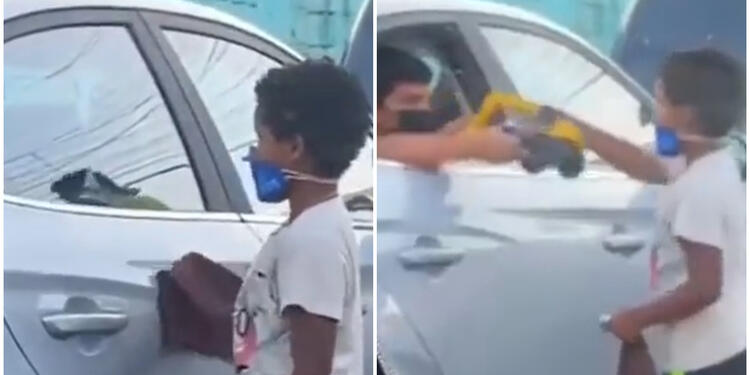 Video tierno de niños compartiendo Video tierno de niños compartiendo