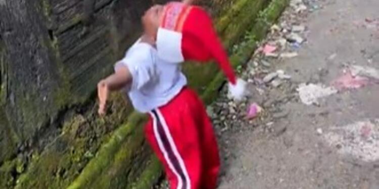 Yanfri enternece las redes con un video suyo rezando