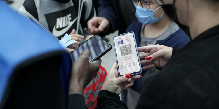 Coronavirus Europa - pasaporte de vacunación Francia