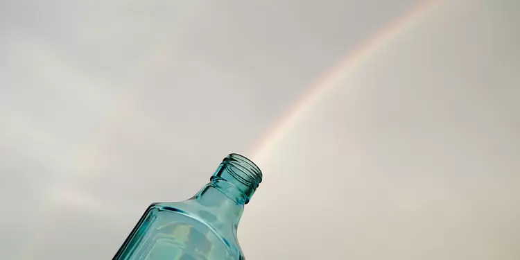 Botella de enjuague bucal Enjuague bucal