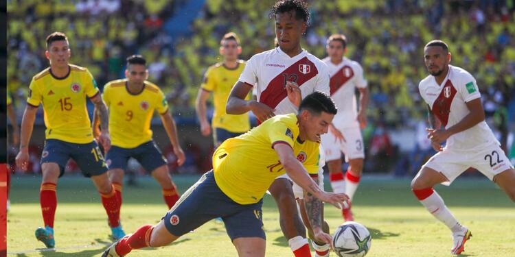 Colombia vs Perú. 2022