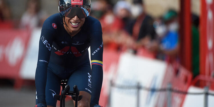 Egan Bernal, ciclista colombiano del Team Ineos Egan Bernal, ciclista colombiano del Team Ineos