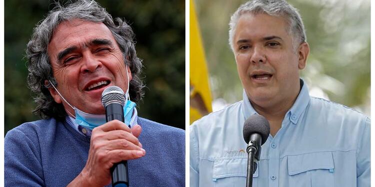 Sergio Fajardo e Iván Duque Sergio Fajardo e Iván Duque