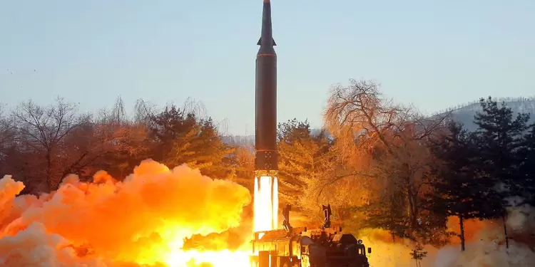 Proyectil de Corea del Norte