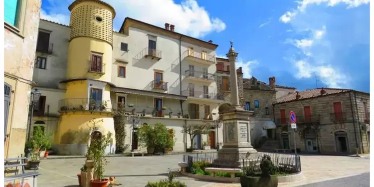 Roseto valfortore, pueblo en Italia Roseto valfortore, pueblo en Italia