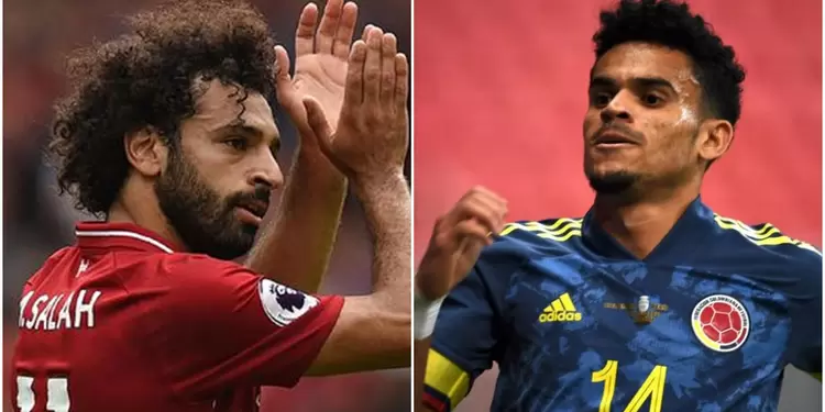 Salah y Luis Díaz